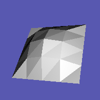 un poligono a n lati? triangolariaione di poligono: (in 3D, non un problema del tutto banale...) (n-2) la superficie di un solido geometrico, per es. una sfera?