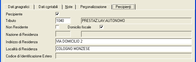 - 36 - Manuale di Aggiornamento Qualora l utente non abbia inserito tali dati, durante il trasferimento dei dati dal programma fiscale, verrà visualizzato un file.log con gli errori riscontrati.