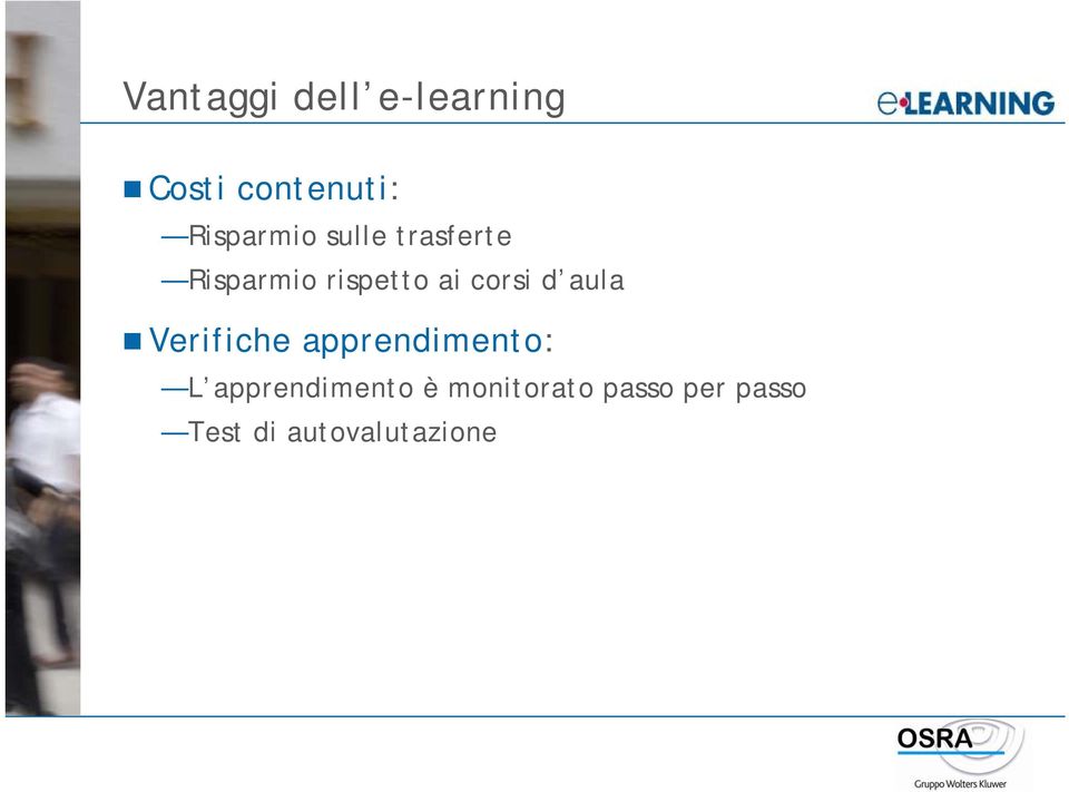 corsi d aula Verifiche apprendimento: L