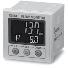 Monitor flussostato digitale Display a 3 colori Serie LFE0 RoHS Codici di ordinazione 0 LFE 0 B Tipo Unità monitor remoto Per l'unità sensore remoto, selezionare il tipo a uscita analogica da a 5 V.