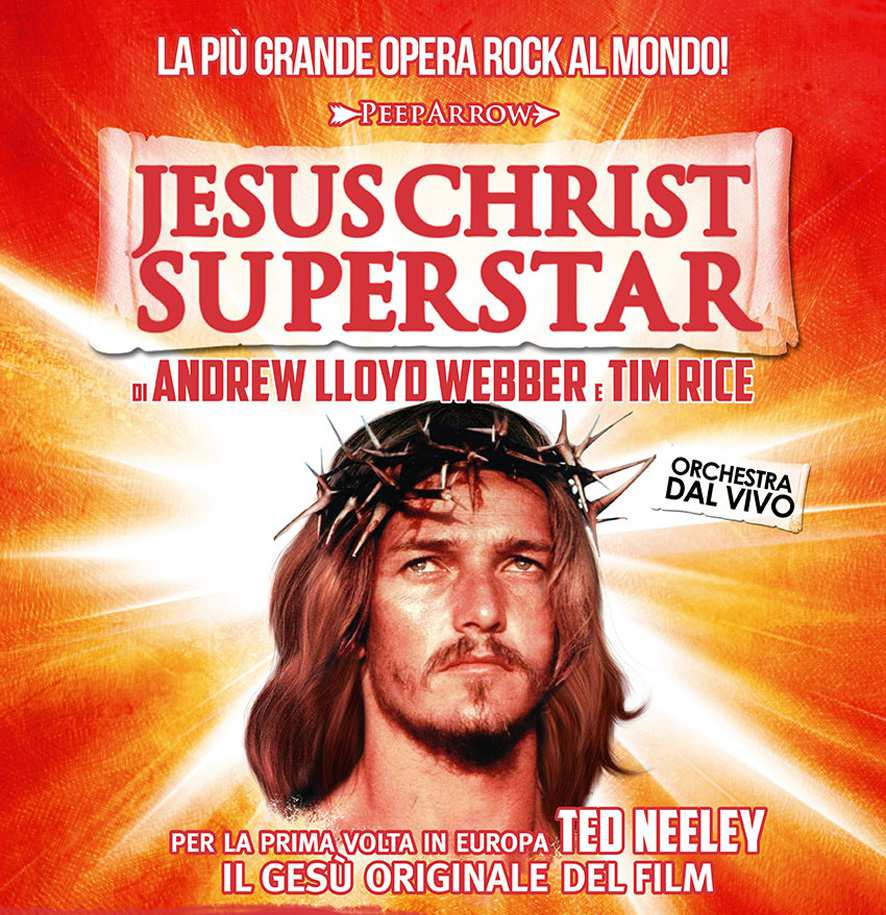 Stagione 2016/2017 Dal 16 al 26 febbraio 2017 su licenza esclusiva di The Really Useful Group London presenta JESUS CHRIST SUPERSTAR di ANDREW LLOYD WEBBER e TIM RICE con la partecipazione