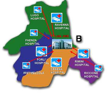 Provincia Popolazione residenti Numero Comuni Centri Prelievo Forlì-Cesena 392.817 30 32 Ravenna 386.