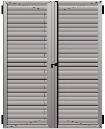 30 AIDA Persiana a Lamella fissa con cardini a muro 1 ANTA 900 366,08 386,10 406,12 426,14 1000 383,24 406,12 426,14 449,02 1100 397,54 420,42 443,30 466,18 1200 408,98 434,72 460,46 483,34 1300