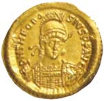 LE DI TEODOSIO II Flavius Theodosius Iunior (Teodosio II) Flavius Constantius (Costanzo III) Flavius Claudius Constantinus (Costantino III) Iohannes Primicerius (Giovanni I) Teodosio II, nato nel