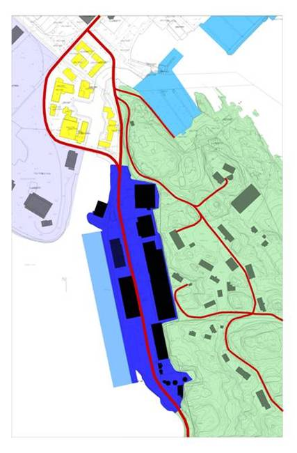 ANALISI URBANISTICA AREA DI PROGETTO DOCK DI FISKERBRIGGA 1.