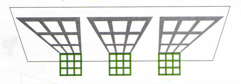 Disponiamo il quadrato con un lato appoggiato su un piano.