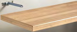 8 8. KIT SHELF + Kit mensola Formflex pino massello oleato 19x250x800 mm + Reggimensola in ferro 150x200 mm Art. 211308 / E 28,30 9.