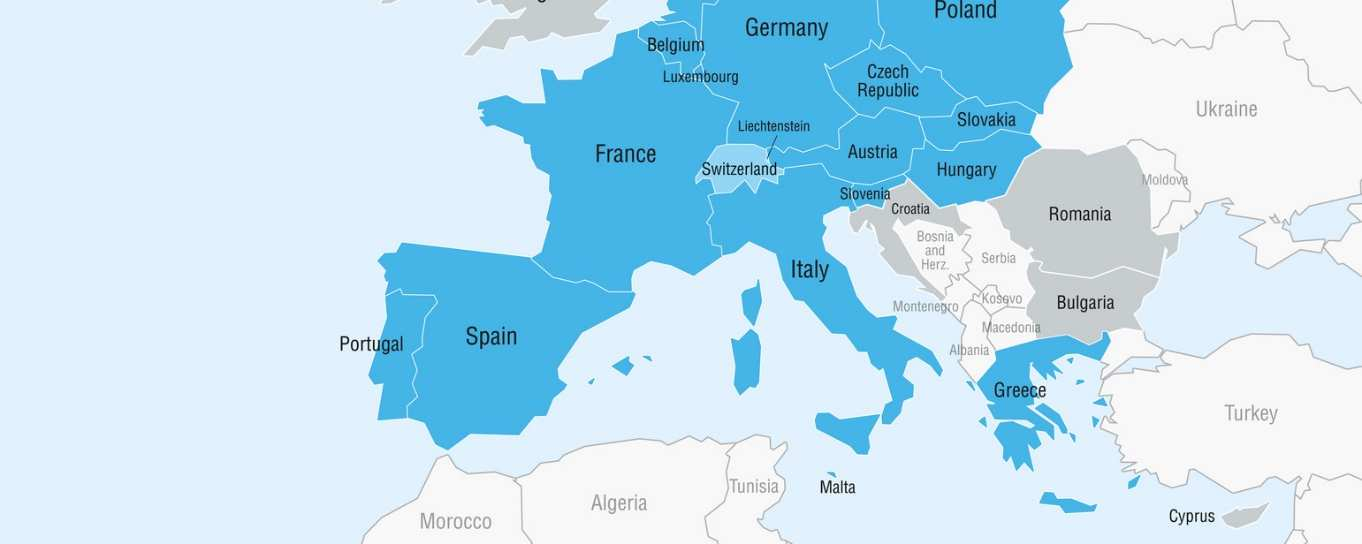 Trattato di Schengen L area Schengen è una zona di libera circolazione nella quale: - i cittadini dei 26 paesi europei che hanno aderito al trattato non hanno bisogno di visto se vogliono visitare