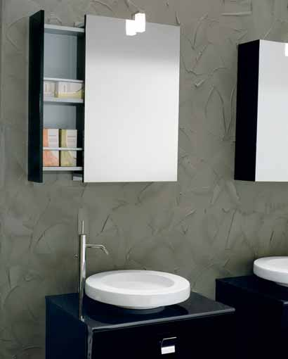 Specchio contenitore estraibile cod. SC52E L. 52,5 x H. 80 x P. 18 www.studiomix.kiev.ua Lavabo cod.