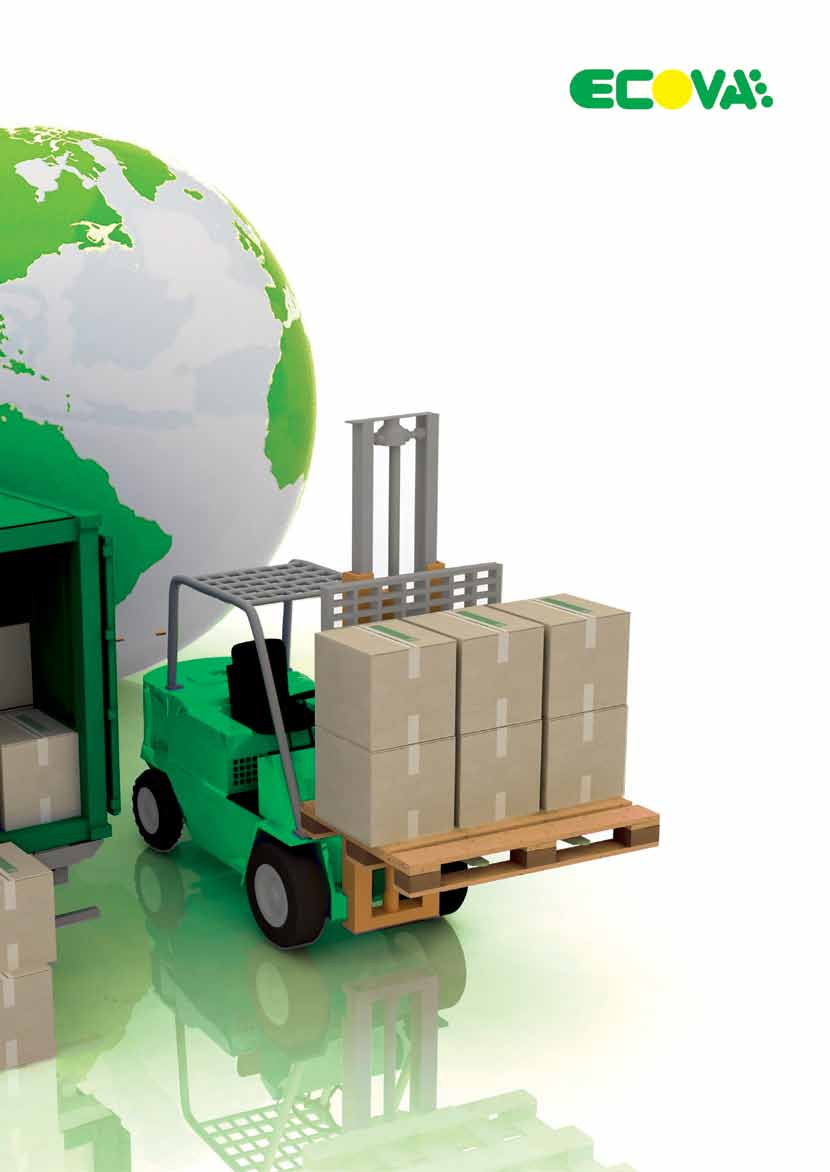 Ecova si avvale delle più importanti organizzazioni logistiche nazionali ed internazionali. La merce in arrivo dalla produzione è seguita passo passo da organizzazioni evolute e specializzate.