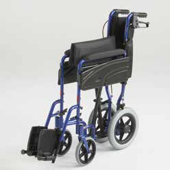 Alu Lite Ingombro minimo Maneggevolezza e trasportabilità sono i denominatori comuni di Invacare Alu Lite.