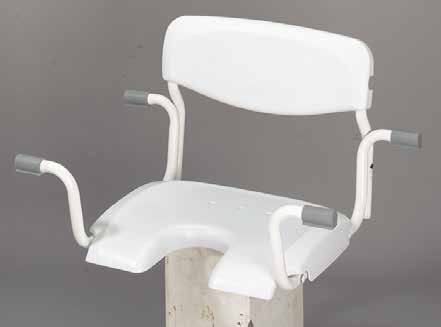 Ausili per il bagno 200 mm Invacare Alizé H3000 Aquatec Sorrento 1 360 105 mm 350 mm 430 mm 410 mm 400 mm 170 mm 140 mm 160 mm Seggiolino con seduta girevole per vasca da bagno, struttura in plastica