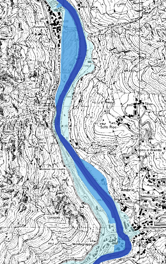 Il territorio di Bergamo nelle mappe di pericolosità e