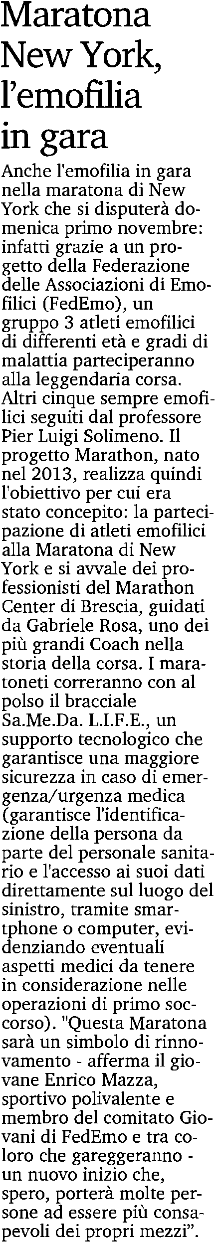 afferma Gazzetta de!