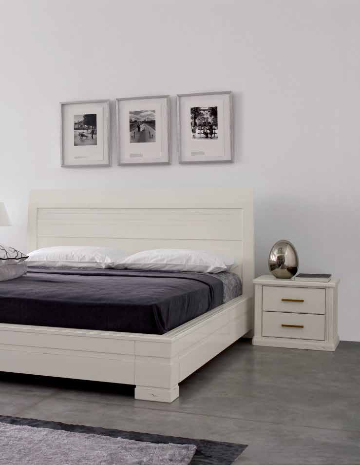 ELISIR LUX - AB17. Comodino a due cassetti / Bedside cabinet with two drawers ESTILIO LUX - AB16.