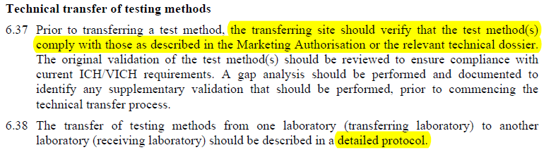 cgmp nel Controllo Qualità (vol. 4, cap.