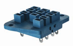 SERIE 92 Zoccoli e accessori per relè serie SERIE 92.13 Omologazioni (a seconda dei tipi): Zoccolo per circuito stampato 92.13 (blu) 92.13.0 (nero) Tipo di relè.31,.32,.