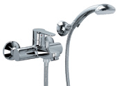 PAFF RUBINETTERIA BLU DESCRIZIONE COLORE 5366478 Miscelatore lavabo scarico automatico 1 1/4, con flex inox cromo BLU075CR 111,400 5366479 Miscelatore bidet scarico automatico 1 1/4, con flex inox