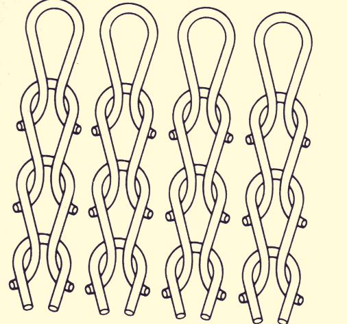 Il potenziale della maglieria Utilizzo del numero minimo di fili Flusso gentile del filo da una maglia all altra Possibilità di variare la