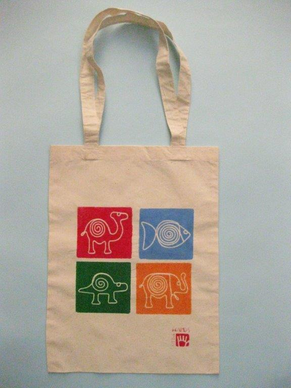 8.38_1 Borsa classica cotone 100% naturale 30x40cm 8.38 Borsa cotone 100% naturale 37x45cm serigrafia cuore 8.