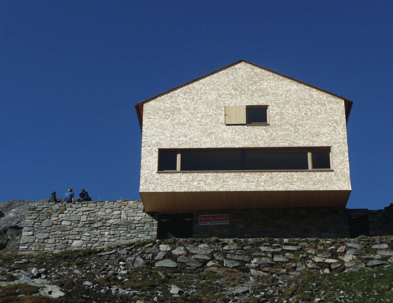 Rifugio Olperer 07 Principio energetico, protezione termica e tecnica degli impianti A 2.400 m sul livello del mare l energia deve essere gestita bene.