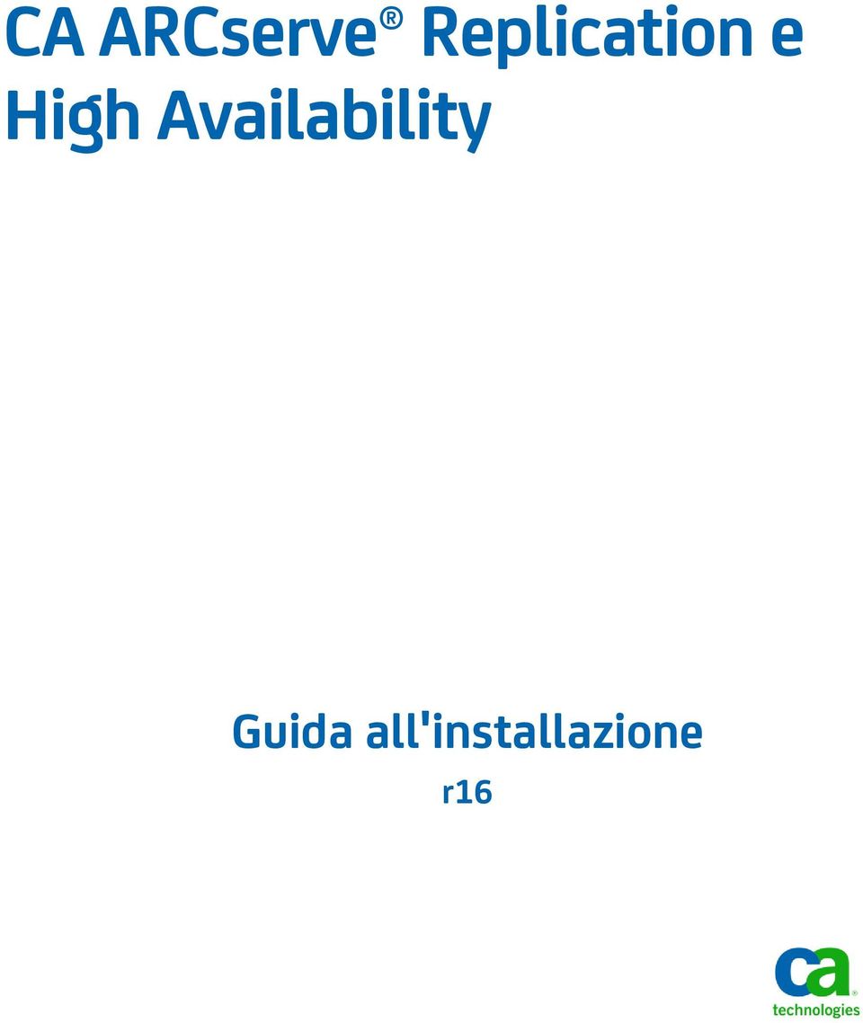 High Availability