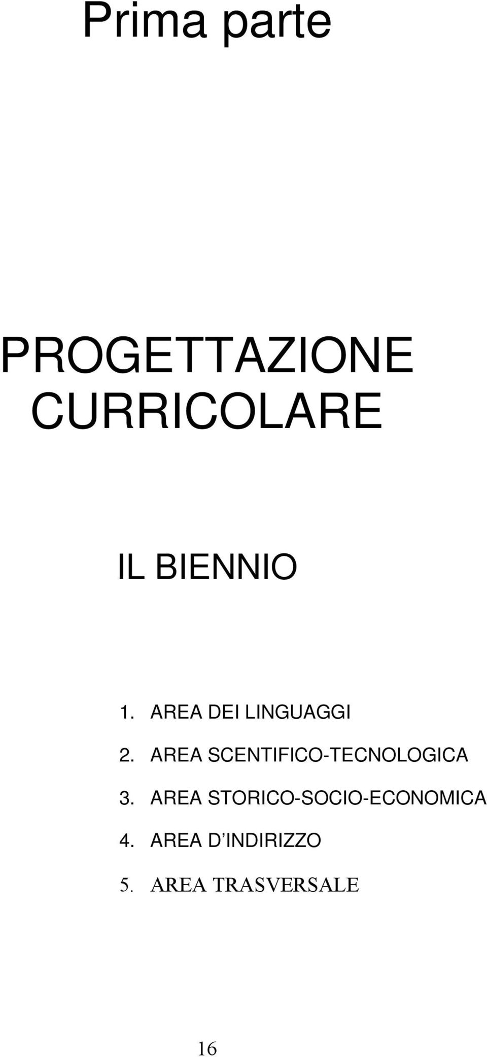 AREA SCENTIFICO-TECNOLOGICA 3.