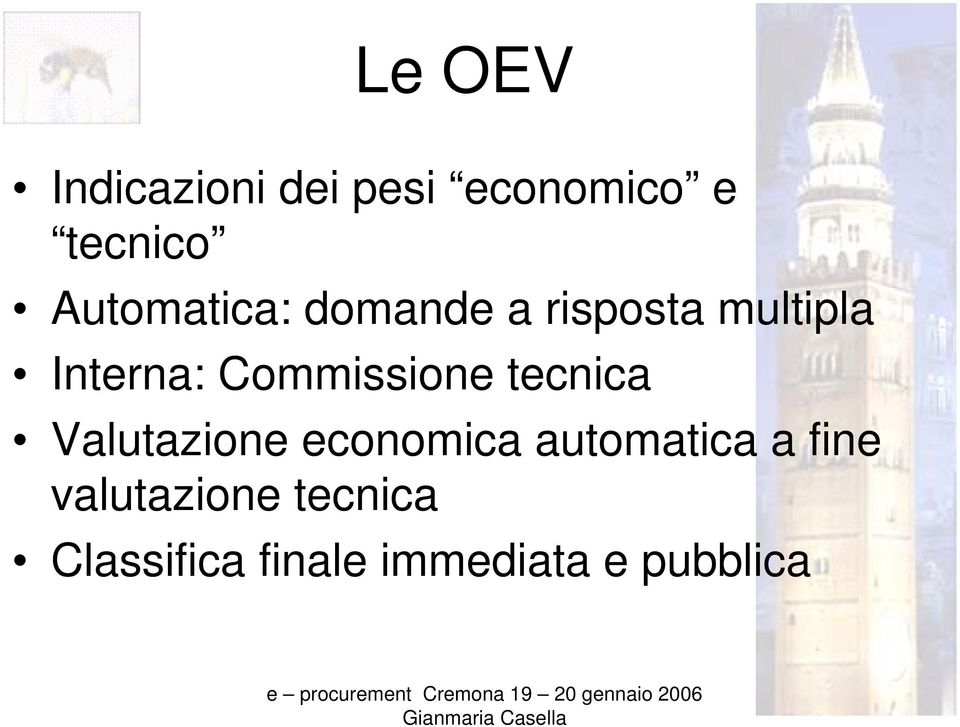 Commissione tecnica Valutazione economica automatica