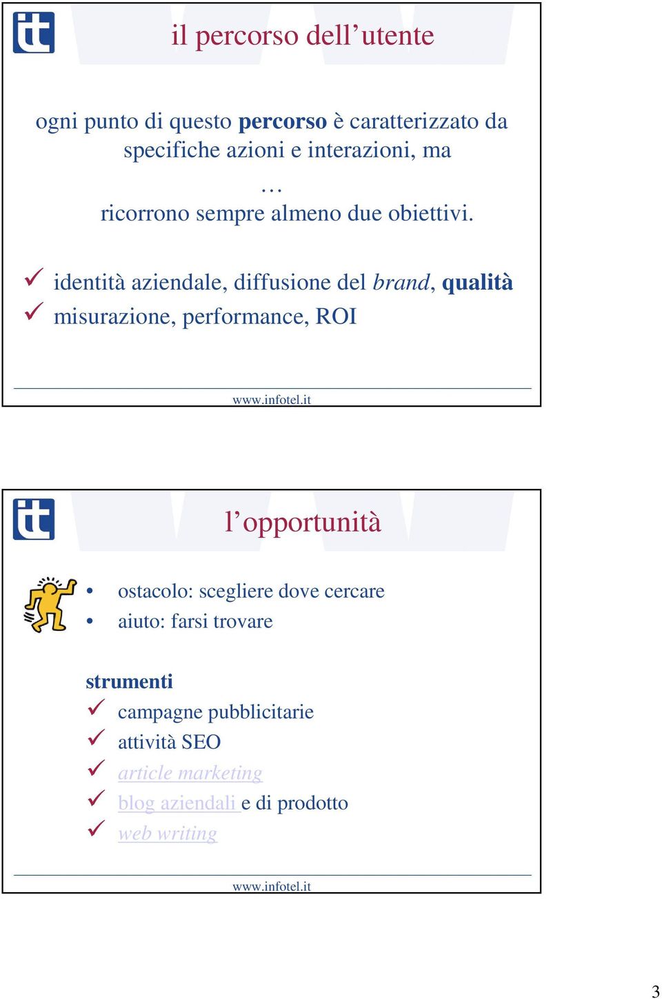 identità aziendale, diffusione del brand, qualità misurazione, performance, ROI l opportunità