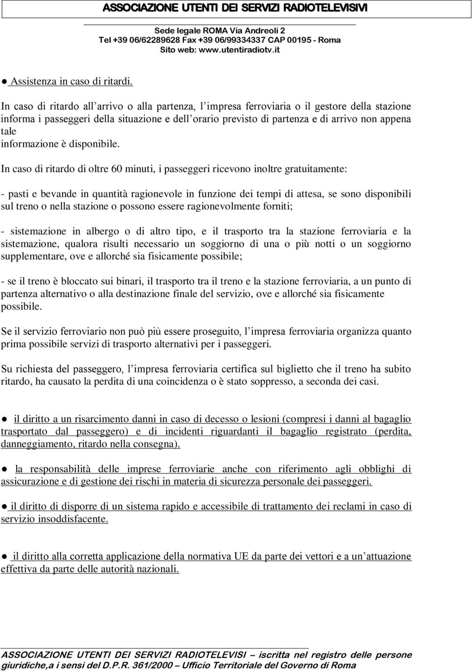 informazione è disponibile.