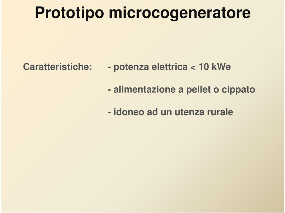 elettrica < 10 kwe - alimentazione