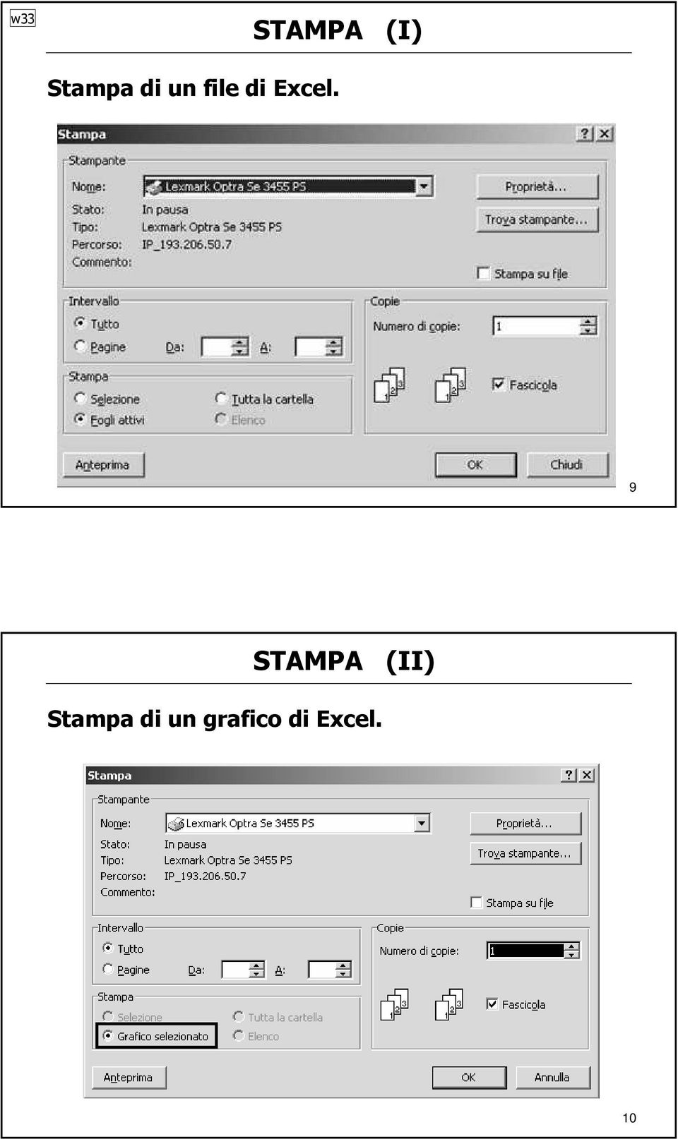 9 STAMPA (II) Stampa