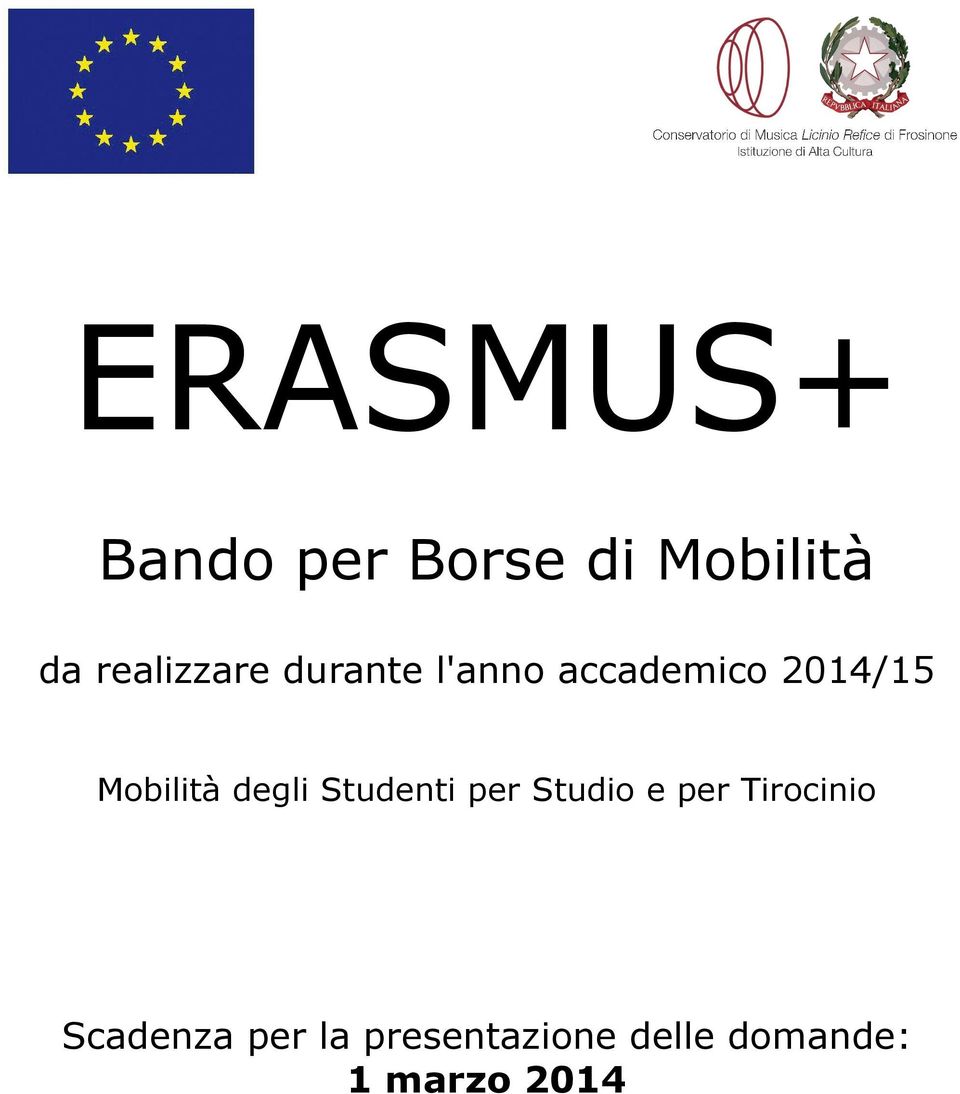 Mobilità degli Studenti per Studio e per