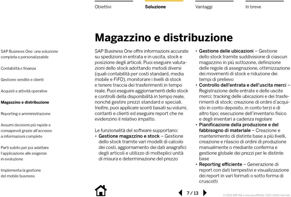 reale. Puoi eseguire aggiornamenti dello stock e controlli della disponibilità in tempo reale, nonché gestire prezzi standard e speciali.