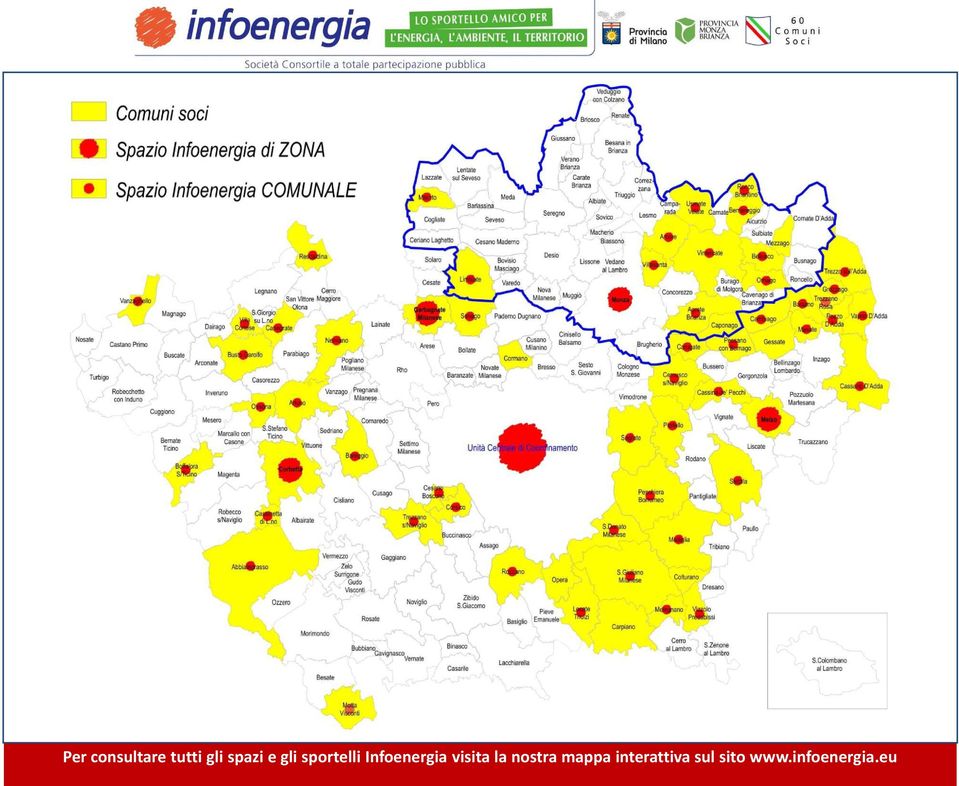 visita la nostra mappa