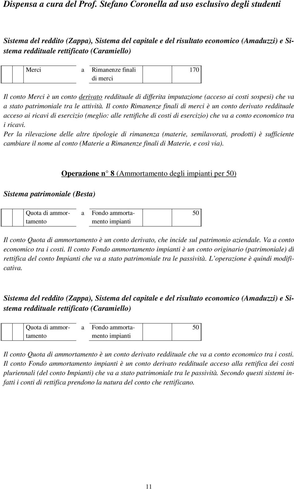 Il conto Rimnenze finli di merci è un conto derivto redditule cceso i ricvi di esercizio (meglio: lle rettifiche di costi di esercizio) che v conto economico tr i ricvi.