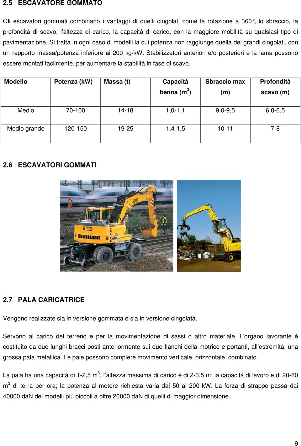 Stabilizzatori anteriori e/o posteriori e la lama possono essere montati facilmente, per aumentare la stabilità in fase di scavo.