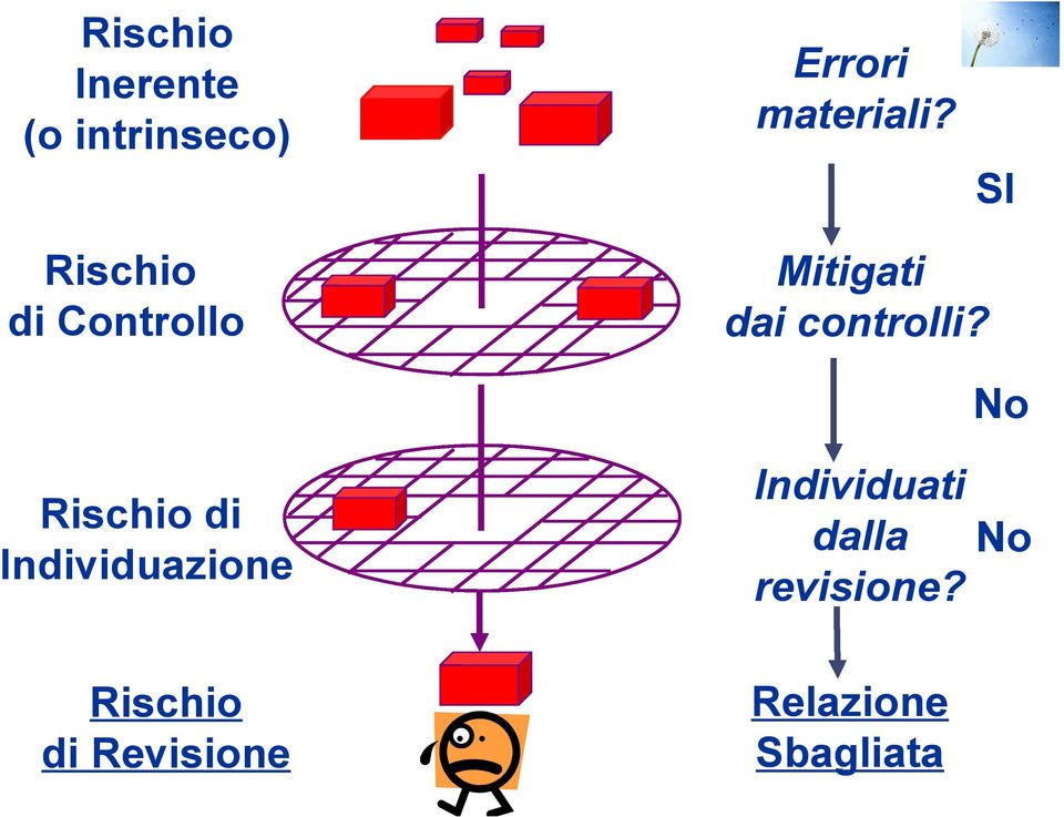 No Rischio di Individuazione Rischio di Revisione