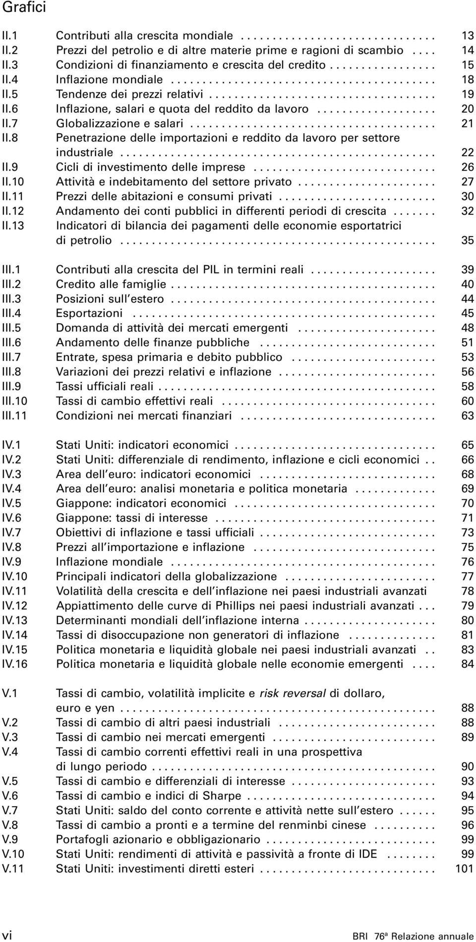 6 Inflazione, salari e quota del reddito da lavoro................... 2 II.7 Globalizzazione e salari....................................... 21 II.