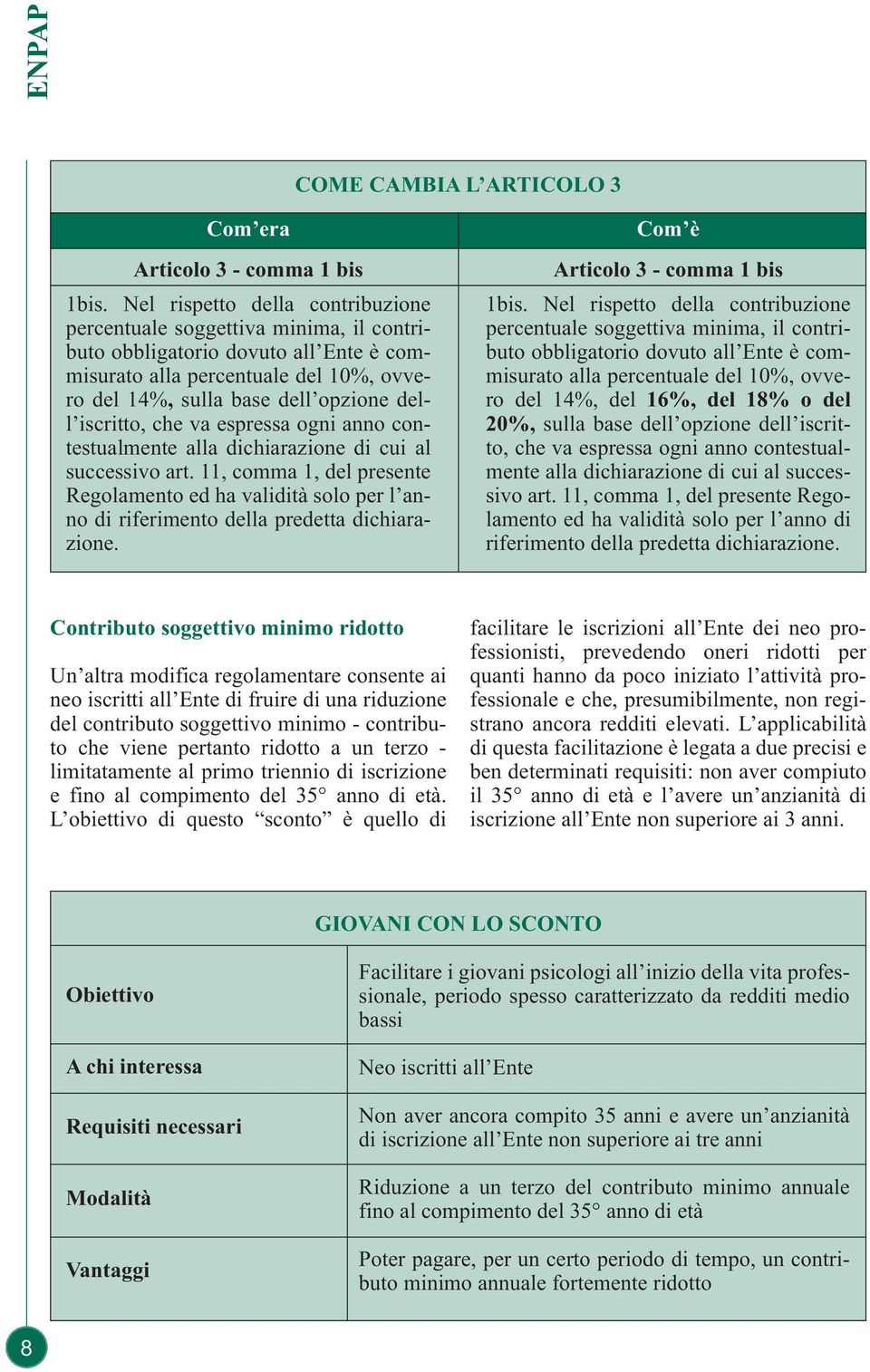 iscritto, che va espressa ogni anno contestualmente alla dichiarazione di cui al successivo art.