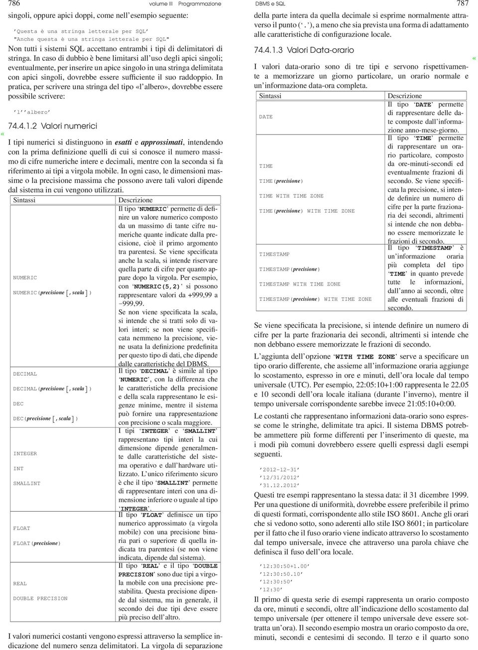 In caso di dubbio è bene limitarsi all uso degli apici singoli; eventualmente, per inserire un apice singolo in una stringa delimitata con apici singoli, dovrebbe essere sufficiente il suo raddoppio.