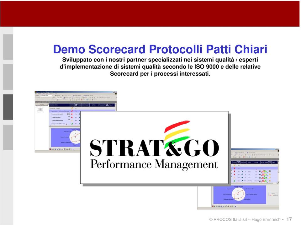 implementazione di sistemi qualità secondo le ISO 9000 e delle