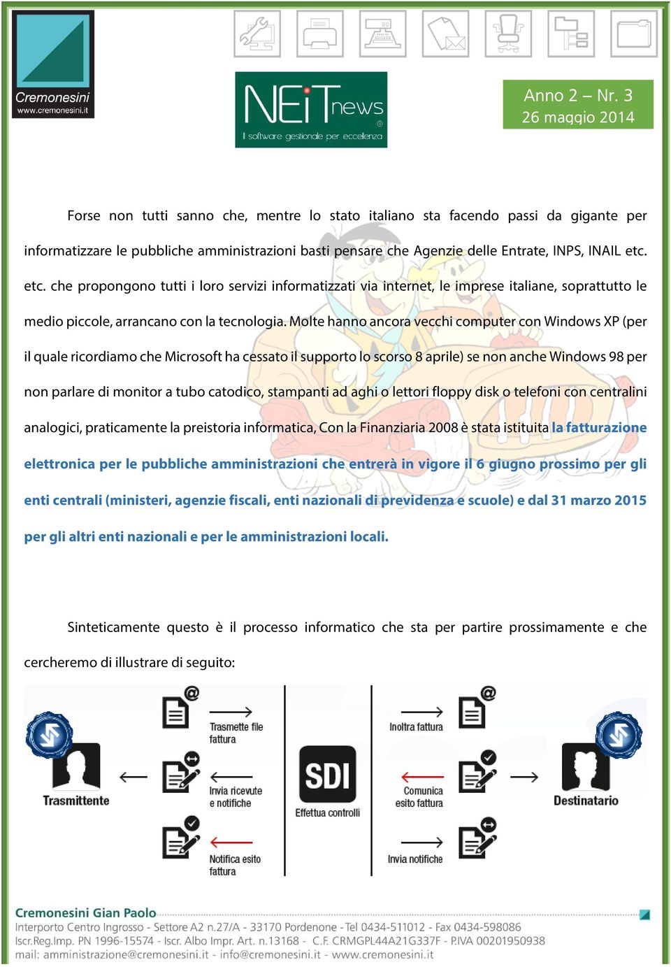 Molte hanno ancora vecchi computer con Windows XP (per il quale ricordiamo che Microsoft ha cessato il supporto lo scorso 8 aprile) se non anche Windows 98 per non parlare di monitor a tubo catodico,