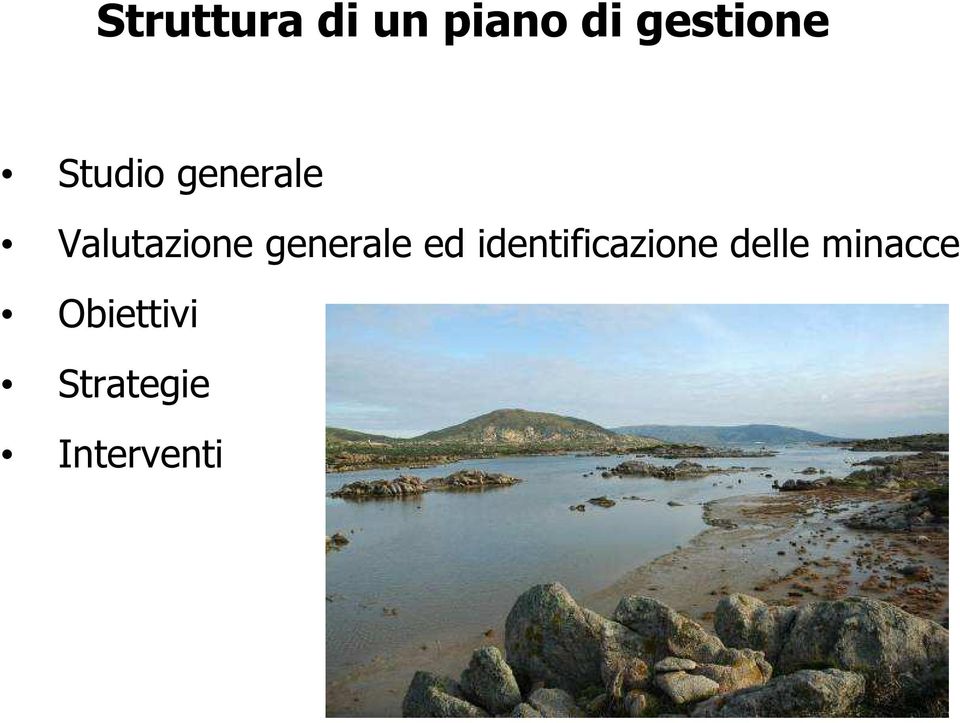 generale ed identificazione delle