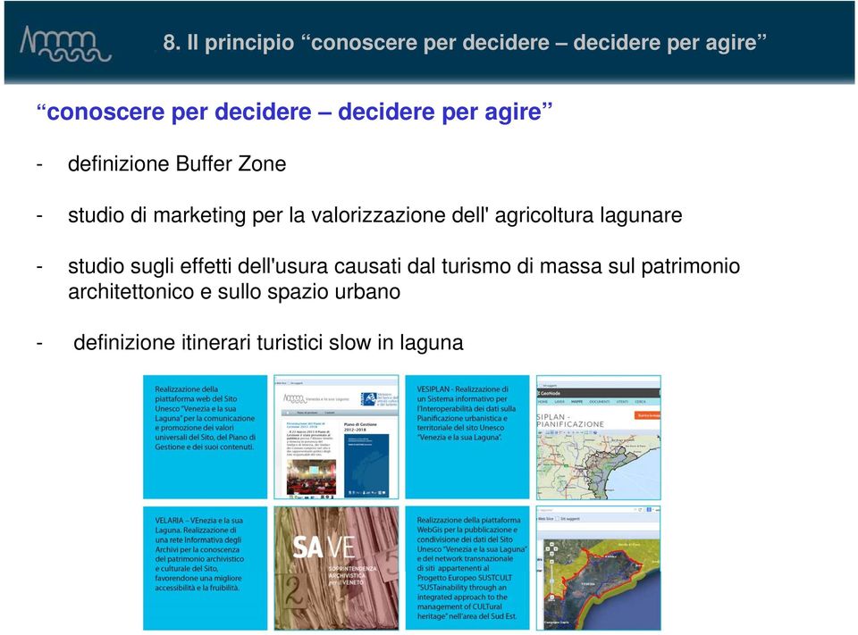 agricoltura lagunare - studio sugli effetti dell'usura causati dal turismo di massa sul