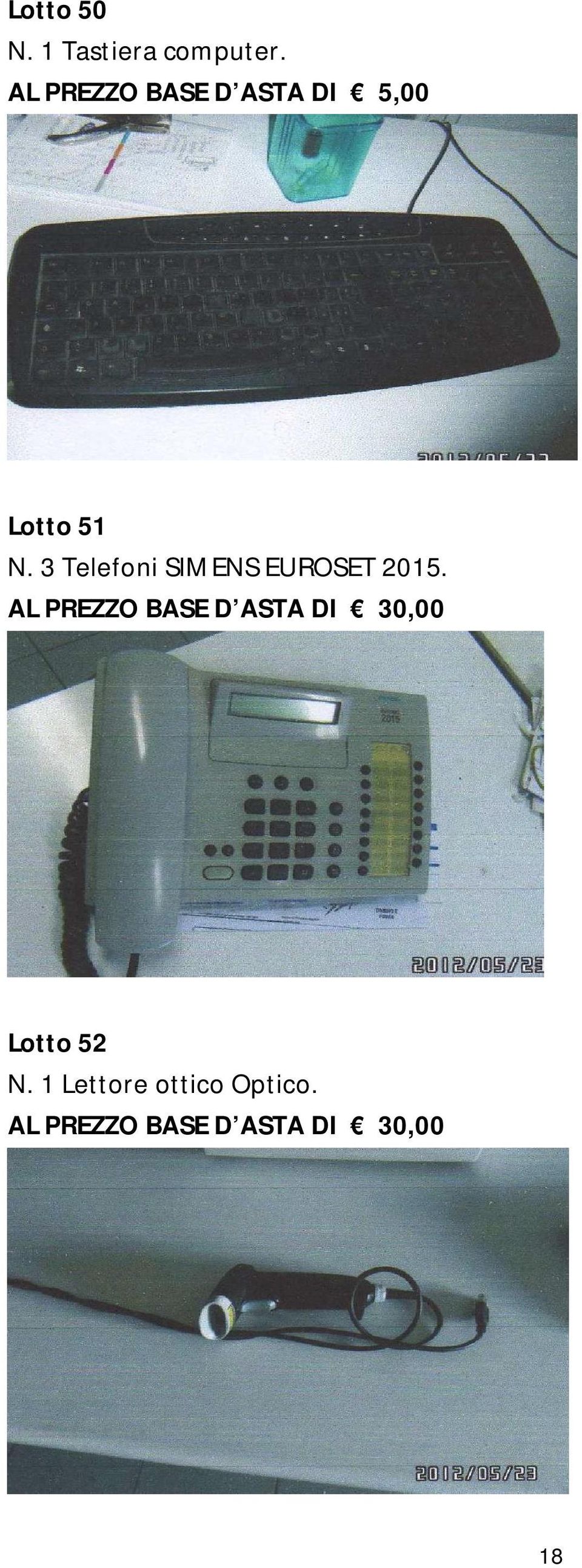 3 Telefoni SIMENS EUROSET 2015.