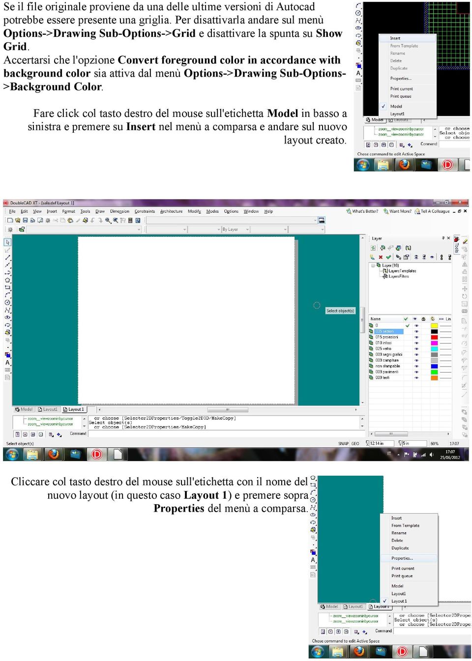 Accertarsi che l'opzione Convert foreground color in accordance with background color sia attiva dal menù Options->Drawing Sub-Options>Background Color.