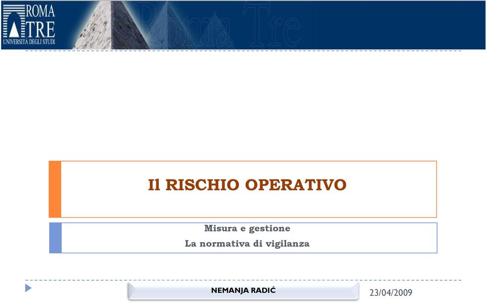 normativa di vigilanza