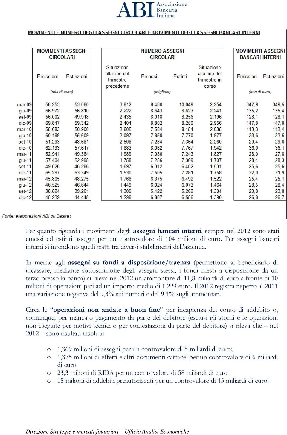 In merito agli assegni su fondi a disposizione/traenza (permettono al beneficiario di incassare, mediante sottoscrizione degli assegni stessi, i fondi messi a disposizione da un terzo presso la