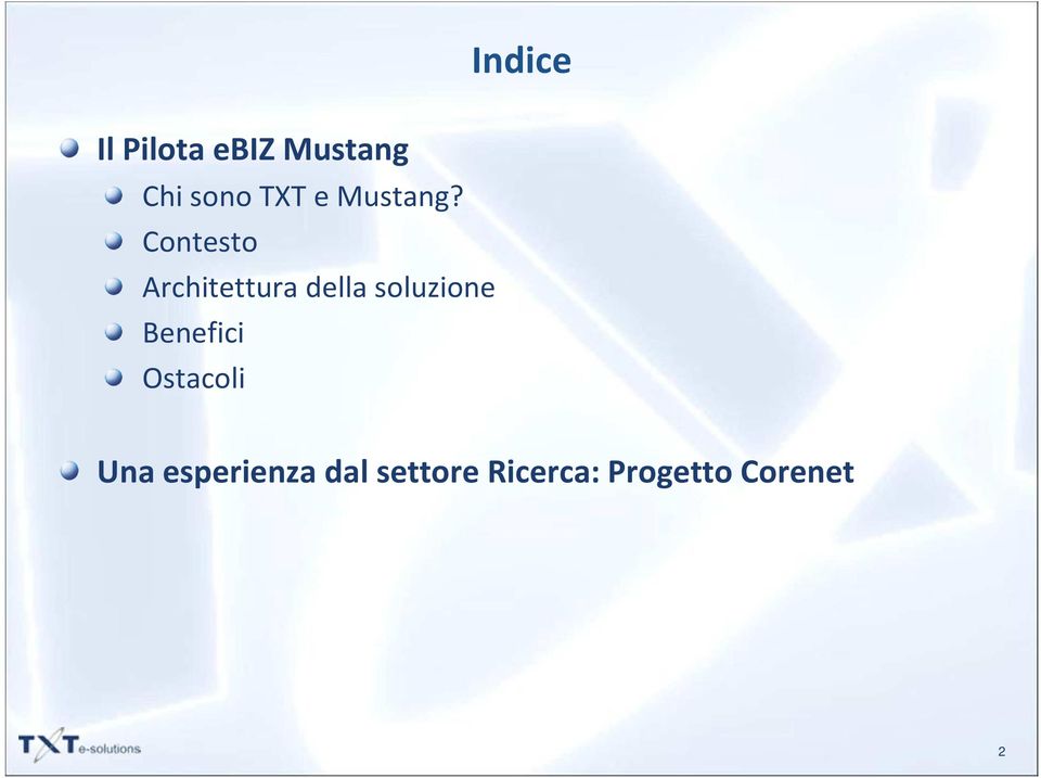 Contesto Architettura della soluzione